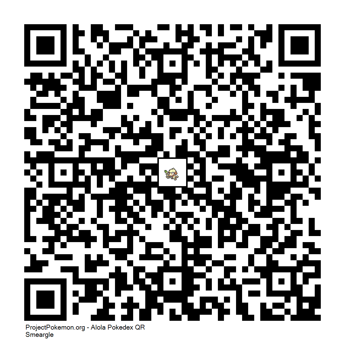 Cdigo QR de Smeargle